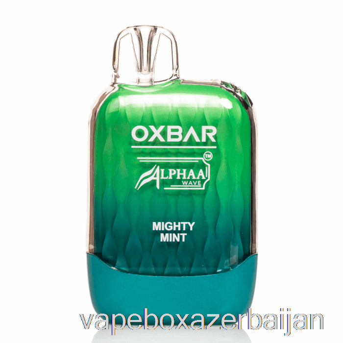 Vape Azerbaijan OXBAR x Alpha G8000 Disposable Mighty Mint